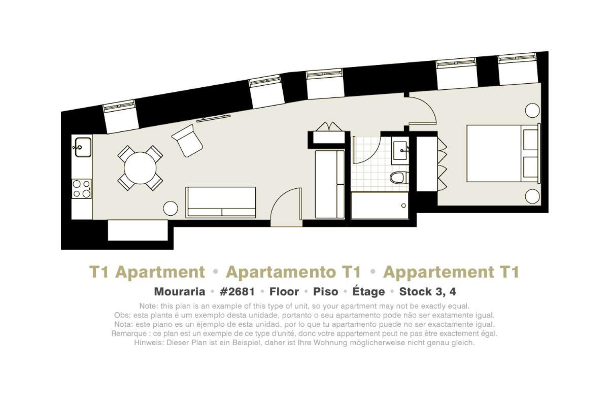 Apartment Serviced - Mouraria Lissabon